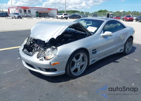 2003 Mercedes-Benz Sl 55 Amg из США, поврежденный, VIN WDBSK74F33F029373